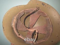 Spanish M34 Eibar helmet civil war Spain casque stahlhelm casco elmo WW2