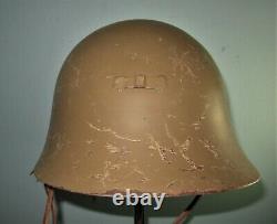 Spanish M34 Eibar helmet civil war Spain casque stahlhelm casco elmo WW2