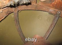 Spanish M34 Eibar helmet civil war Spain casque stahlhelm casco elmo WW2