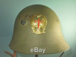 Spanish eibar M34/38 helmet civil war casque stahlhelm casco elmo franco