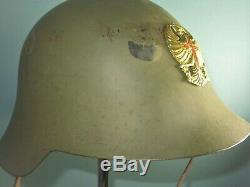 Spanish eibar M34/38 helmet civil war casque stahlhelm casco elmo franco