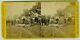 Stereoview Anthony Civil War Views. Bodies laid out for interment. Neg by Brady