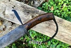 Superb CIVIL War Confederate D Guard Bowie Knife Short Sword IDD Mississipi