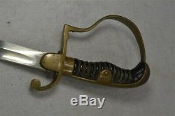 Sword Civil War Era metal scabbard antique original 1800s