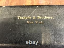 Tatham & Brothers Civil War Era Lead Shot Salesman Display