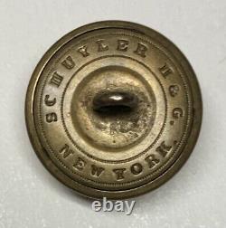 Texas Army Officers Civil War Coat Button