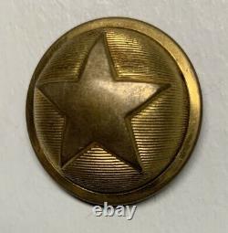 Texas Army Officers Civil War Coat Button