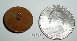 Texas CIVIL War Confederate Star Early 2 Pc Local Made Antique Uniform Button