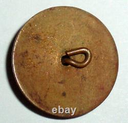 Texas CIVIL War Confederate Star Early 2 Pc Local Made Antique Uniform Button