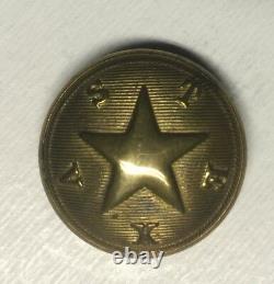 Texas Civil War Coat Button