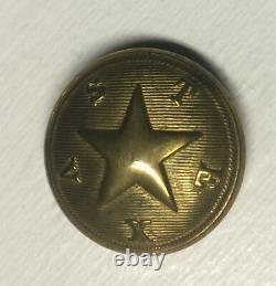 Texas Civil War Coat Button