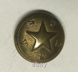 Texas Civil War Coat Button