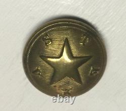 Texas Civil War Coat Button