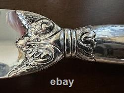 Tiffany Chrysanthemum Shoe Horn Historic Civil War Owner Look