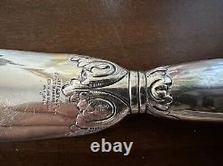 Tiffany Chrysanthemum Shoe Horn Historic Civil War Owner Look