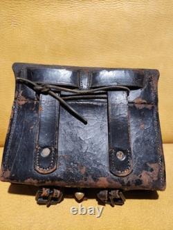 US American Civil War Musket Ammunition Pouch SPRINGFIELD RIFLE