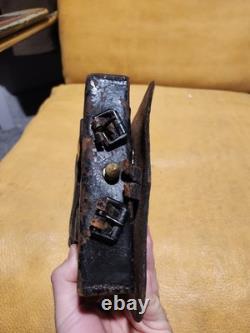 US American Civil War Musket Ammunition Pouch SPRINGFIELD RIFLE