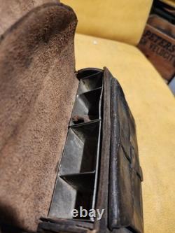 US American Civil War Musket Ammunition Pouch SPRINGFIELD RIFLE