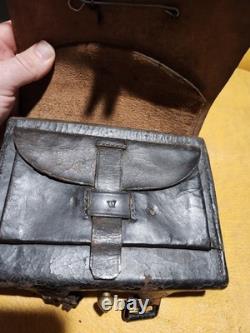 US American Civil War Musket Ammunition Pouch SPRINGFIELD RIFLE