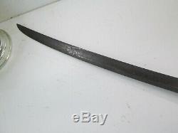 US CIVIL WAR CAVALRY SWORD WITH no SCABBARD DATED 1862 AMES MAKERS MARK #L41