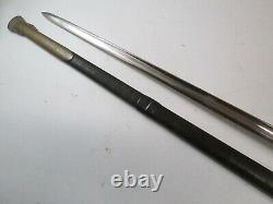 US CIVIL WAR NCO NON COMMISIONED OFFICERS SWORD & SCABBARD MARK AMES 1862 minty