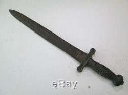 US CIVIL WAR SHORT ARTILLERY SWORD WITH no SCABBARD DATED 1836 AMES MAKERS