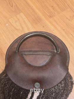 US Cavalry Horse Hair Belly Girth Cinch Marked RIA 1918 Very Nice