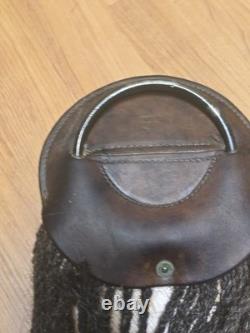 US Cavalry Horse Hair Belly Girth Cinch Marked RIA 1918 Very Nice