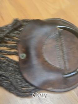 US Cavalry Horse Hair Belly Girth Cinch Marked RIA 1918 Very Nice