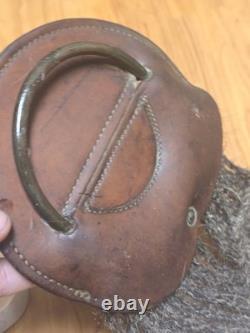 US Cavalry Horse Hair Belly Girth Cinch Marked RIA 1918 Very Nice