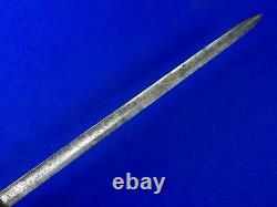 US Civil War Antique Ames Sword Blade Hunting Dagger with Scabbard