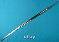 US Civil War Antique Old 19 Century German Made Engraved Sword Blade