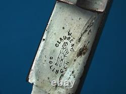 US Civil War Antique Old 19 Century German Made Engraved Sword Blade