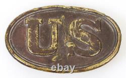 US Civil War Belt Buckle (Dug)