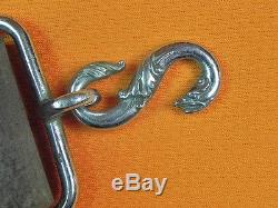 US Civil War British English Import Sword Belt with Snake Buckle