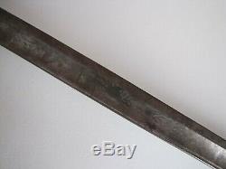 US Civil War Model 1850 Foot Officers Sword Etched Blade