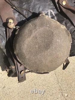 US Civil War Model 1858 Smooth Side Canteen withCover and Stopper Original