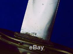 US Civil War Navy Cutlass Ames Short Sword with Scabbard