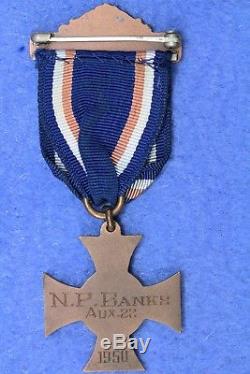 US Civil War Numbered Campaign Medal withBox with Daughters Medals Named FCL