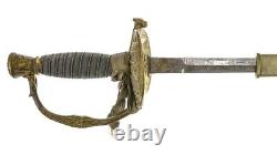 US Civil War Pattern -M1860 Staff & Field Officers Sword High Grade Import Blade