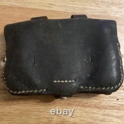 US Civil War Pistol Leather Cartridge Box/Pouch