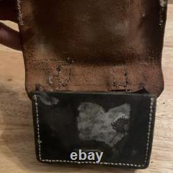US Civil War Pistol Leather Cartridge Box/Pouch