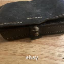 US Civil War Pistol Leather Cartridge Box/Pouch