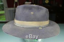 US Civil War Spanish American War Cavalry Officer's Slouch Campaign Hat. Nice