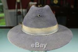 US Civil War Spanish American War Cavalry Officer's Slouch Campaign Hat. Nice