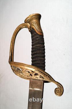 US Civil War Staff & Field Officers Sword Probably Tiffany Great Condition