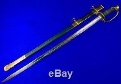 US Civil War Tiffany & Co. Foot Officer's Sword with Scabbard