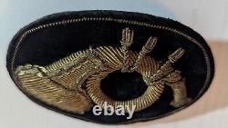 US Civil War, Un-Strung Bugle Cap, Gold Bullion Tread (ORIGINAL) Ex. Condition