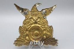 US Civil War Union Infantry Shako Plate Eagle Insignia. CWR533