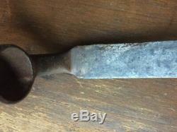 US Civil War bayonet & original leather scabbard signed 1860s NICE